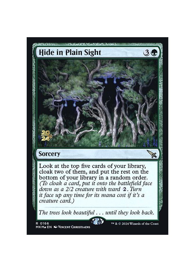 Hide in Plain Sight - Foil