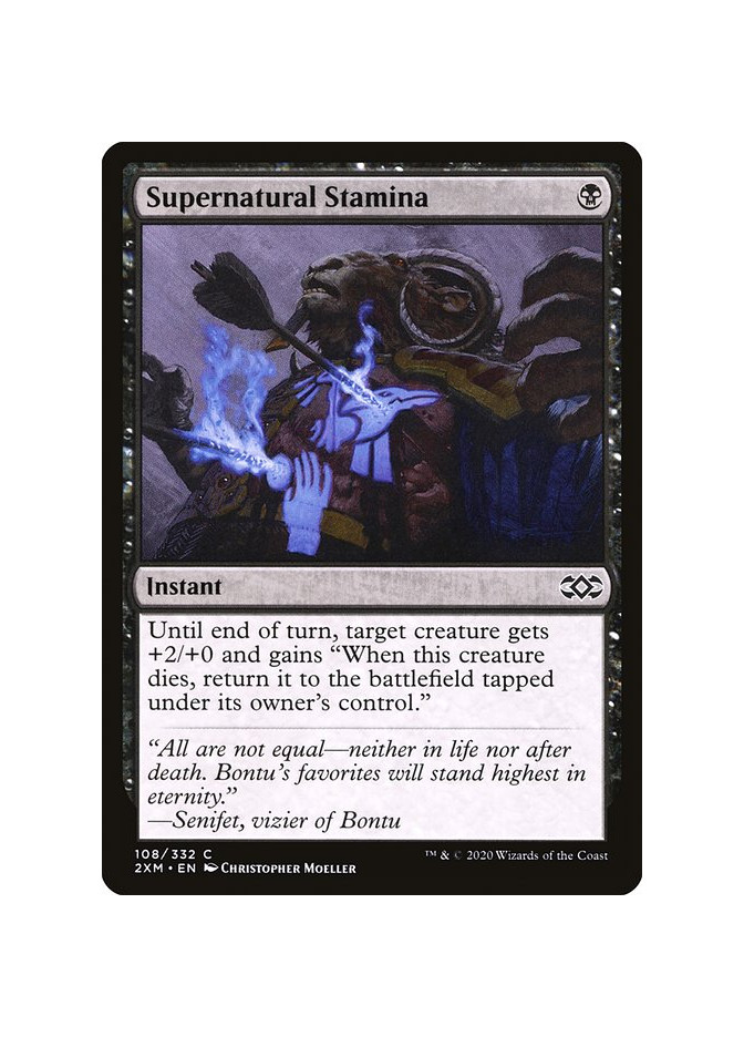 Supernatural Stamina