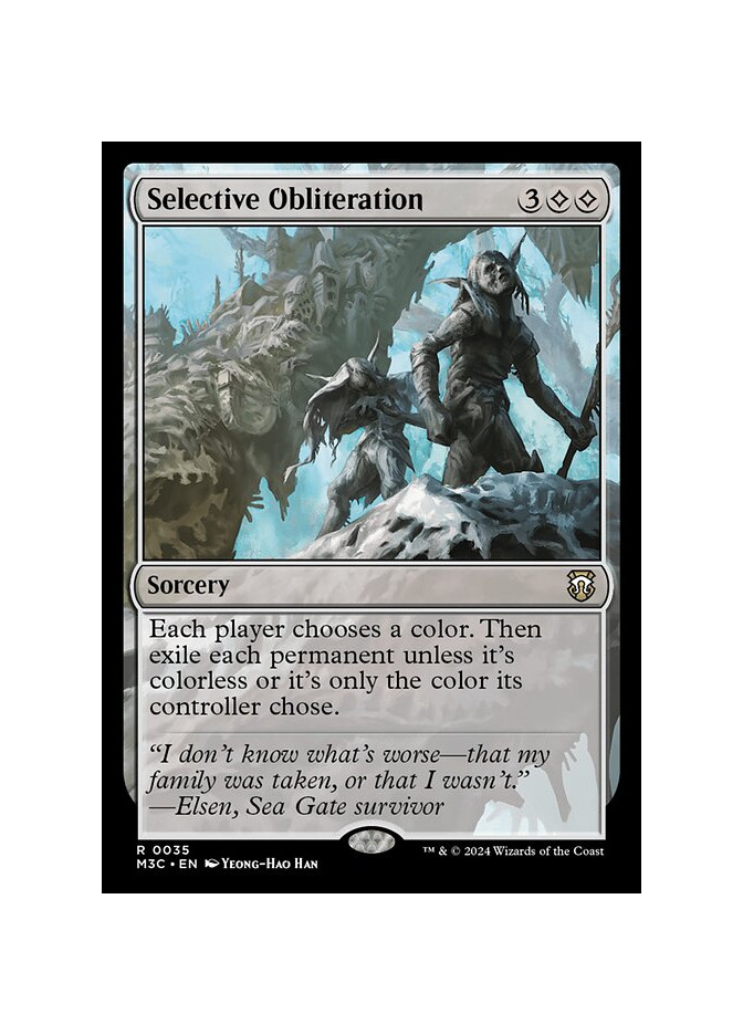 Selective Obliteration