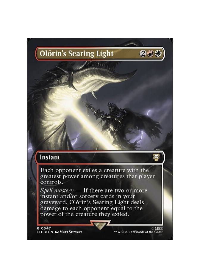 Olórin's Searing Light - Foil