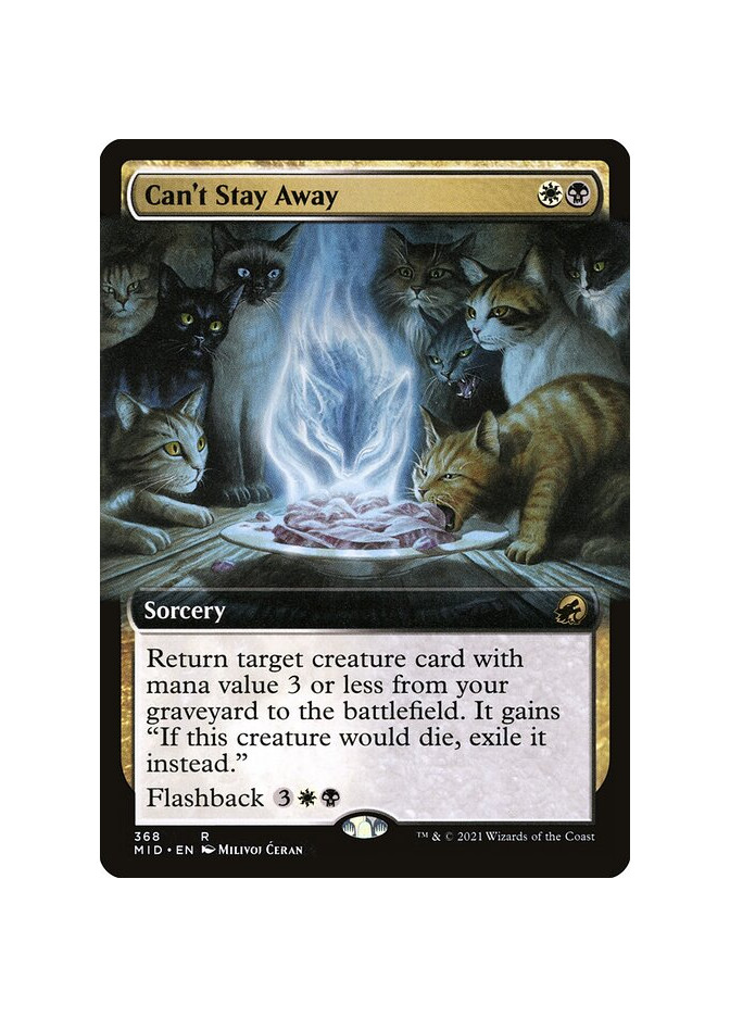 Can't Stay Away - Foil