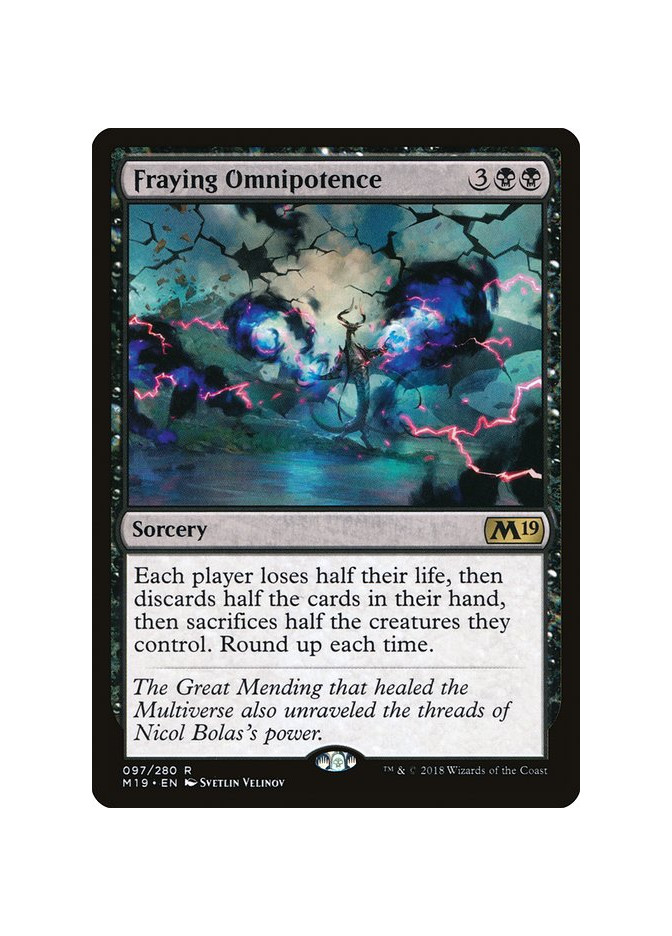 Fraying Omnipotence - Foil