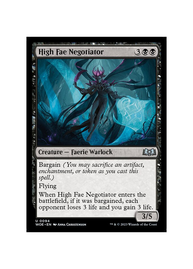 High Fae Negotiator