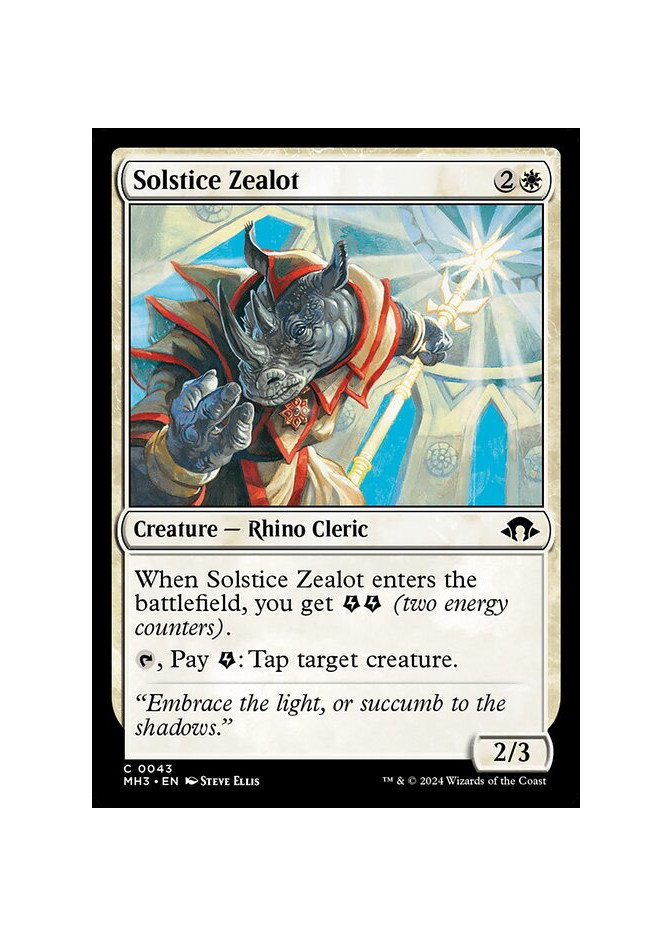 Solstice Zealot - Foil
