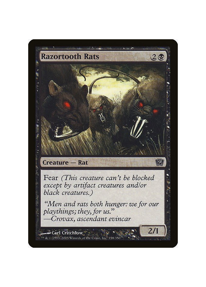 Razortooth Rats - Foil