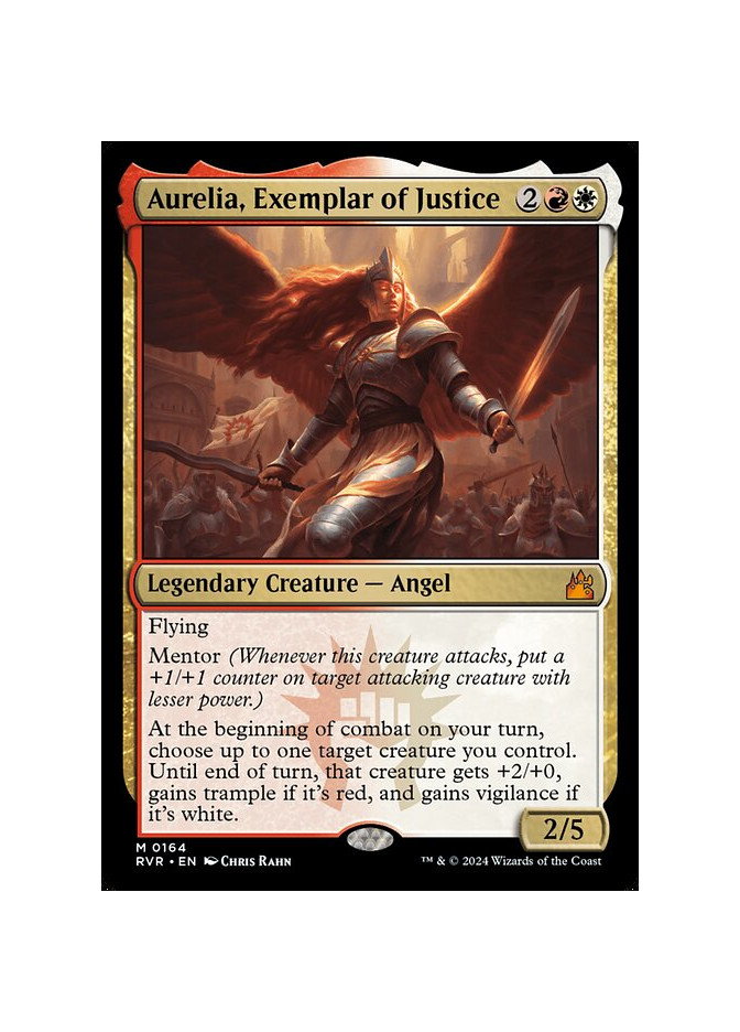 Aurelia, Exemplar of Justice - Foil