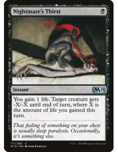 Nightmare's Thirst - Foil