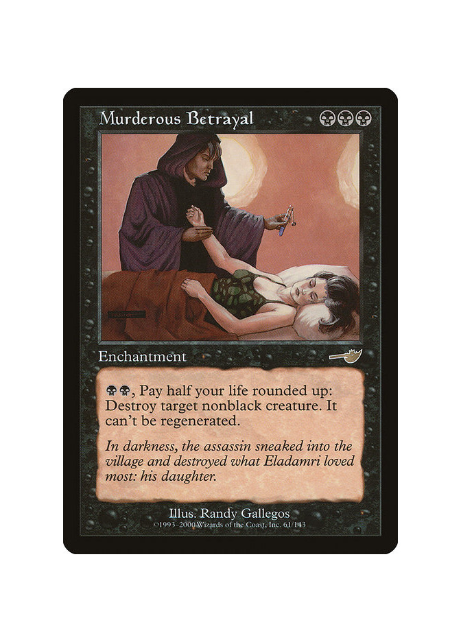 Murderous Betrayal - Foil