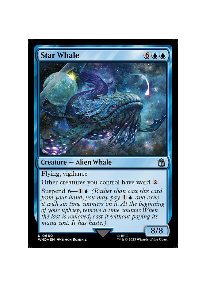 Star Whale - Foil