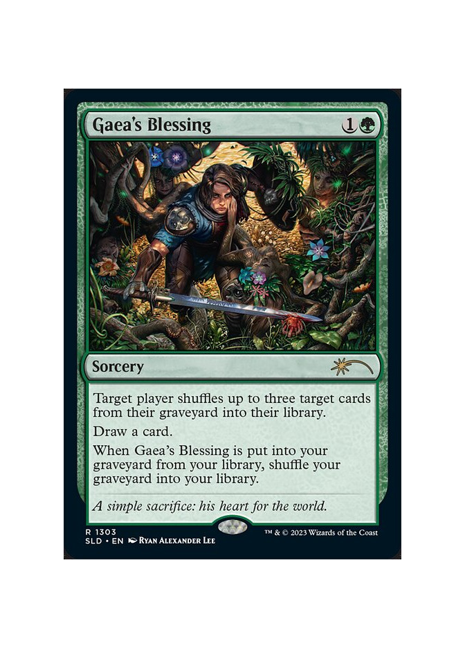 Gaea's Blessing - Foil