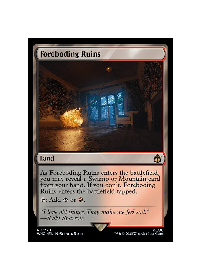 Foreboding Ruins - Foil