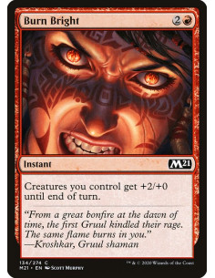Burn Bright - Foil