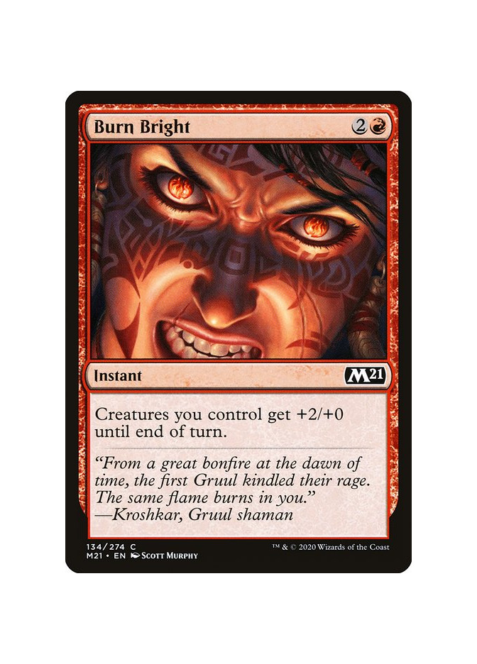 Burn Bright - Foil