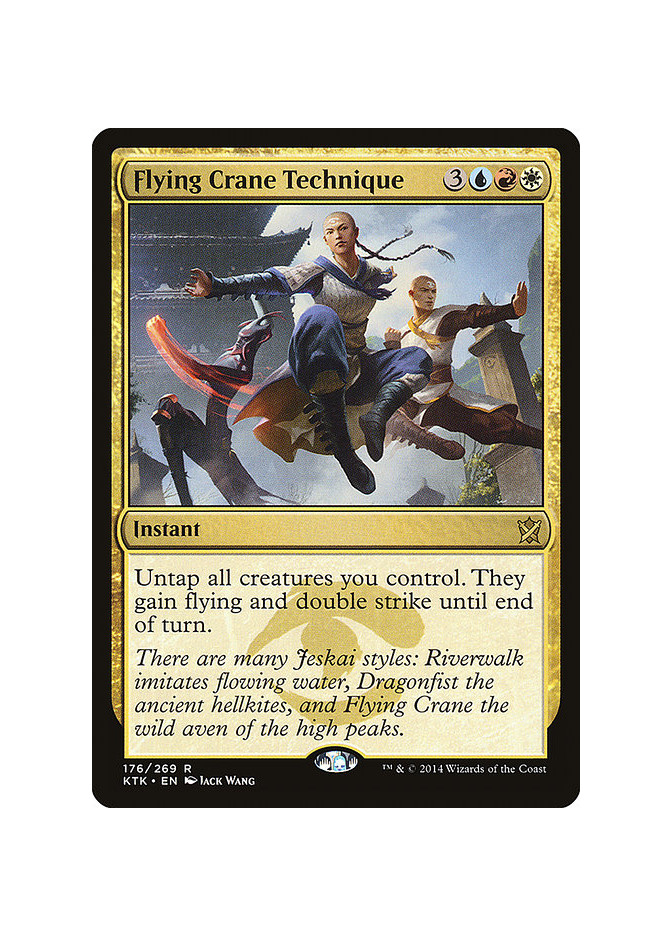 Flying Crane Technique