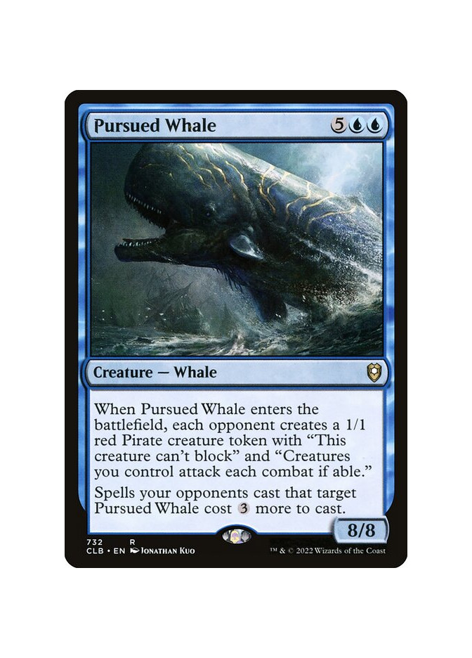 Pursued Whale
