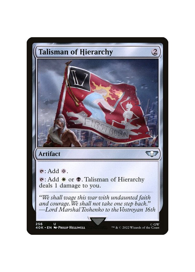 Talisman of Hierarchy