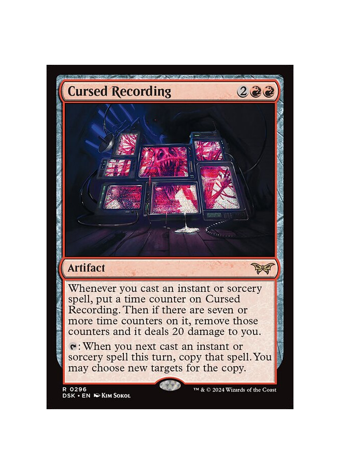 Cursed Recording - Foil