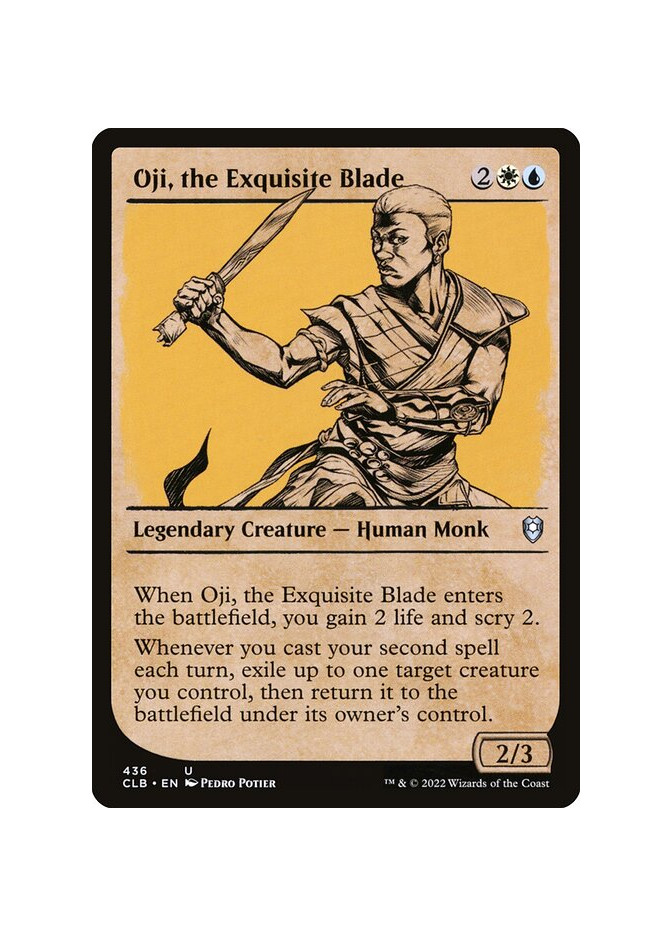Oji, the Exquisite Blade - Foil