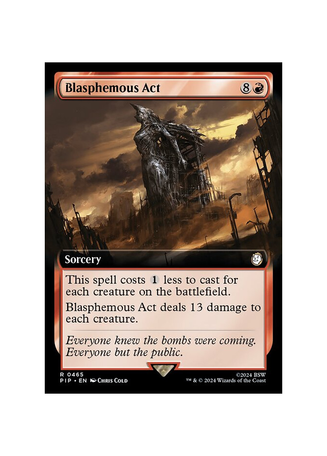 Blasphemous Act