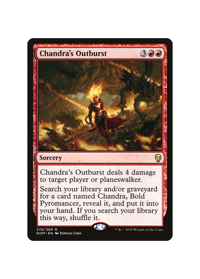 Chandra's Outburst