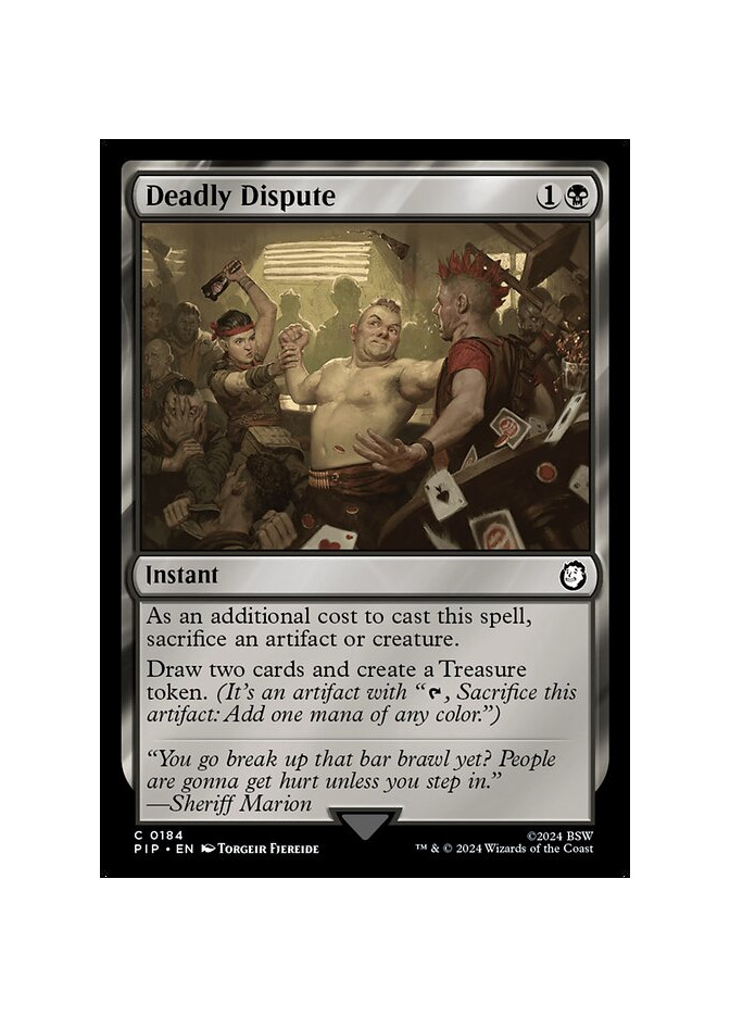 Deadly Dispute