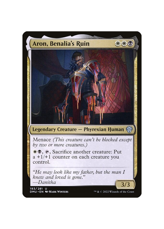 Aron, Benalia's Ruin