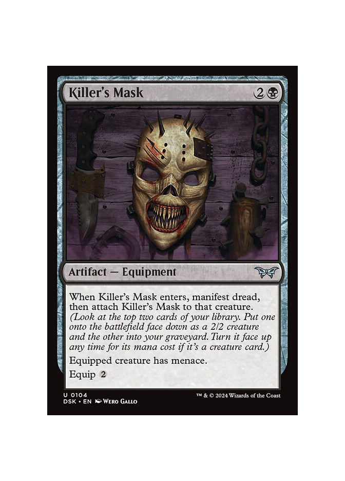 Killer's Mask - Foil