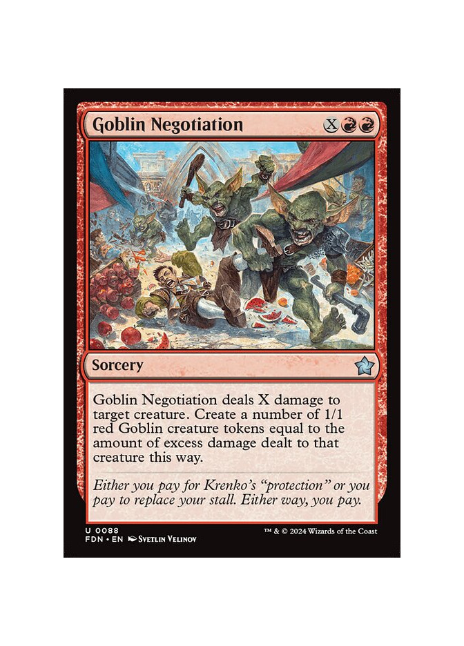 Goblin Negotiation