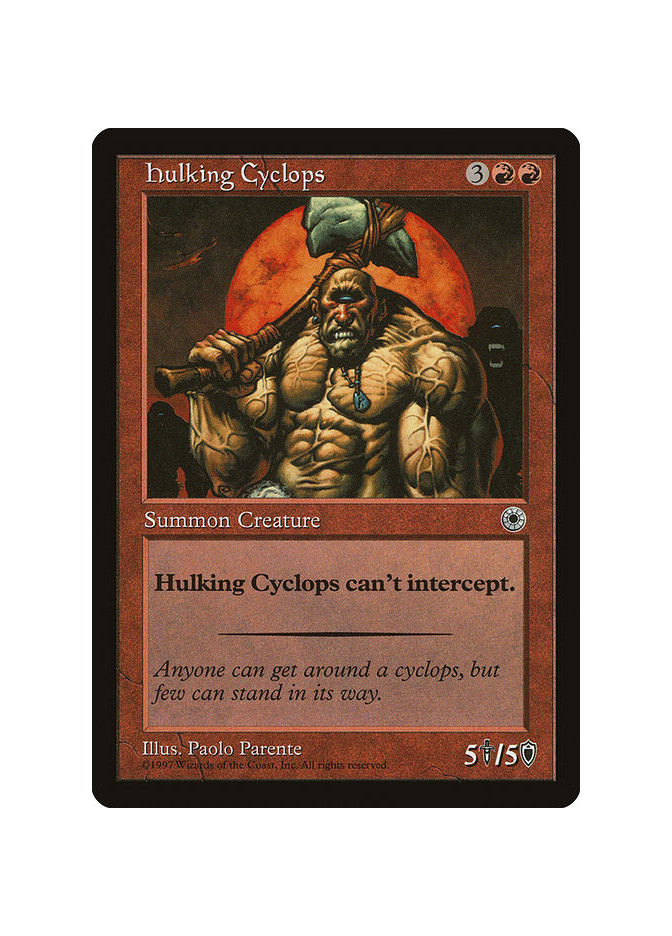 Hulking Cyclops