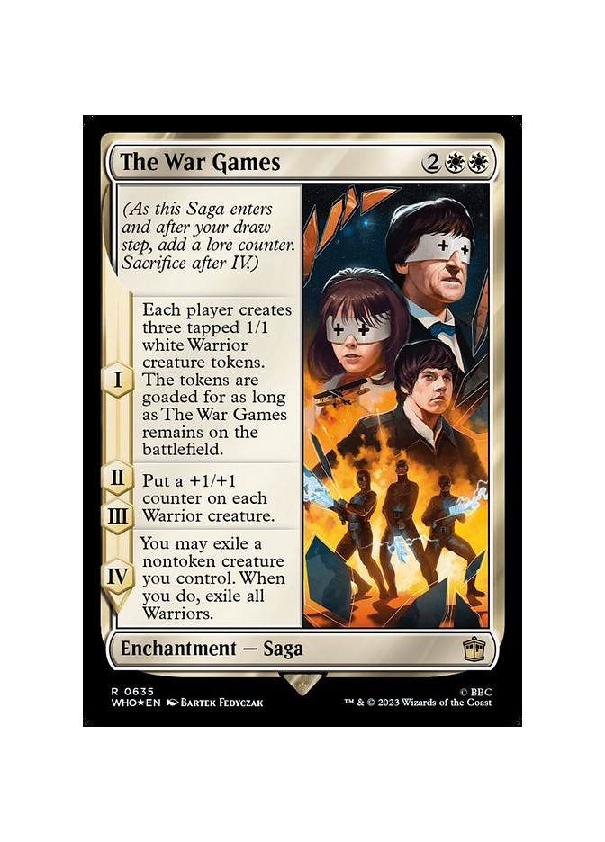The War Games - Foil