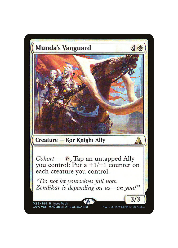 Munda's Vanguard - Foil