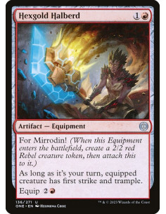 Hexgold Halberd - Foil