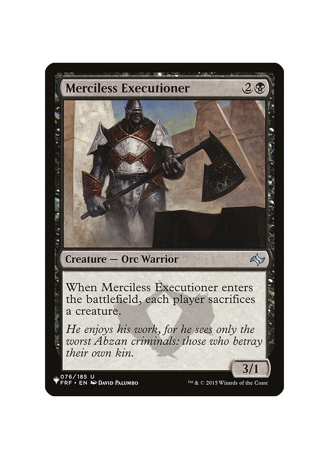 Merciless Executioner