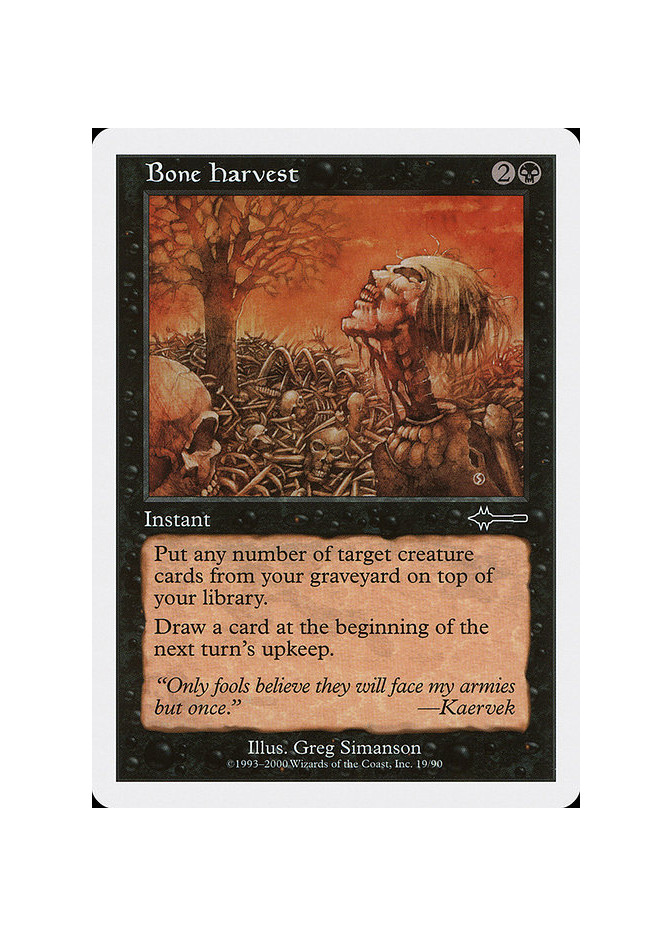 Bone Harvest