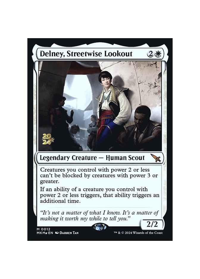 Delney, Streetwise Lookout - Foil
