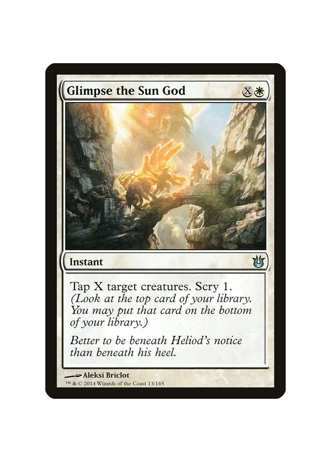 Glimpse the Sun God - Foil