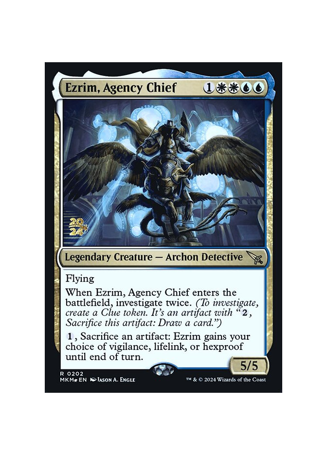 Ezrim, Agency Chief - Foil