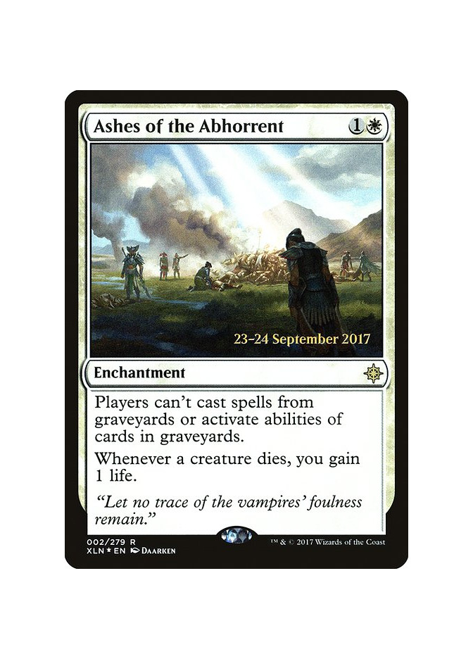 Ashes of the Abhorrent - Foil