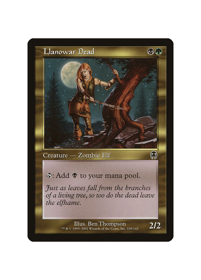 Llanowar Dead
