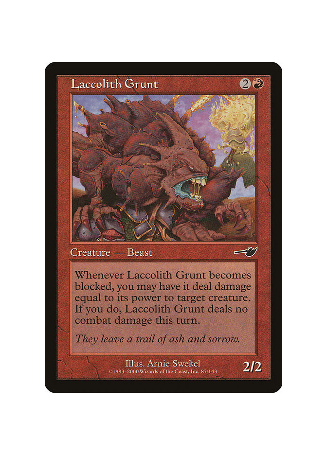 Laccolith Grunt