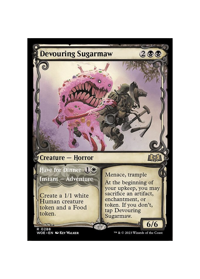 Devouring Sugarmaw // Have for Dinner - Foil