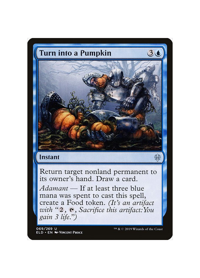 Turn into a Pumpkin - Foil