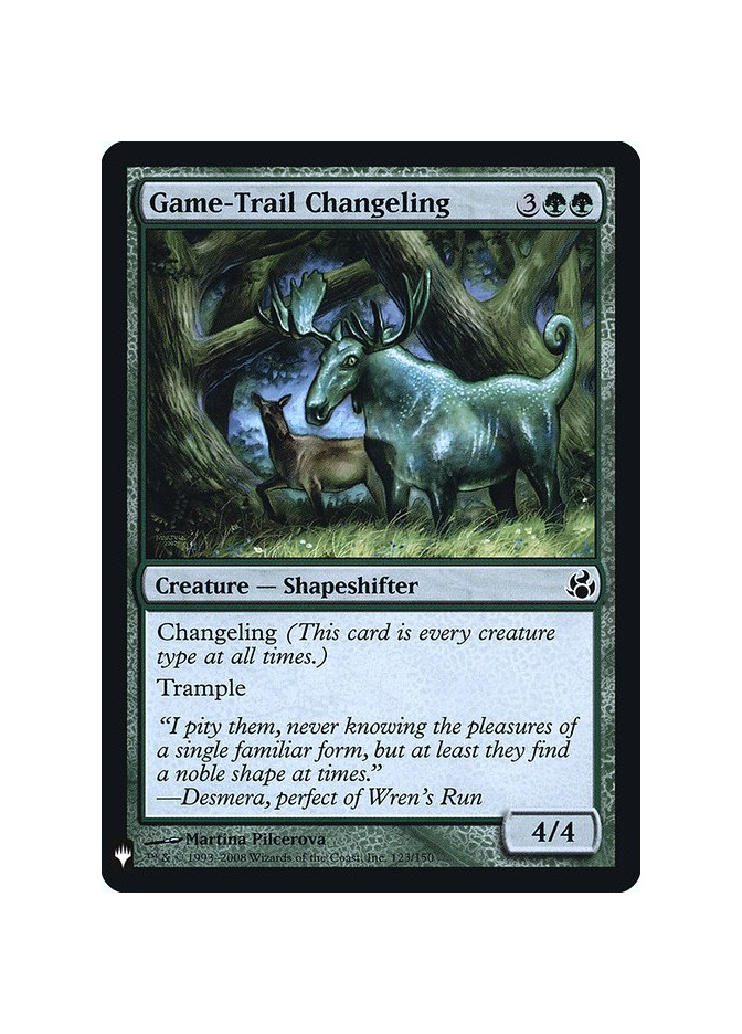 Game-Trail Changeling - Foil
