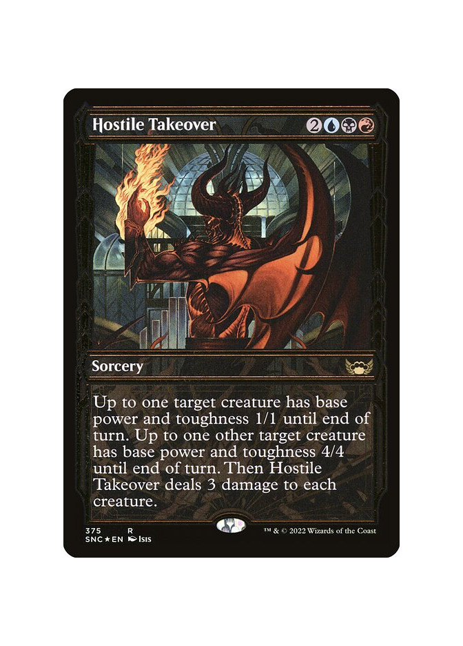 Hostile Takeover - Foil