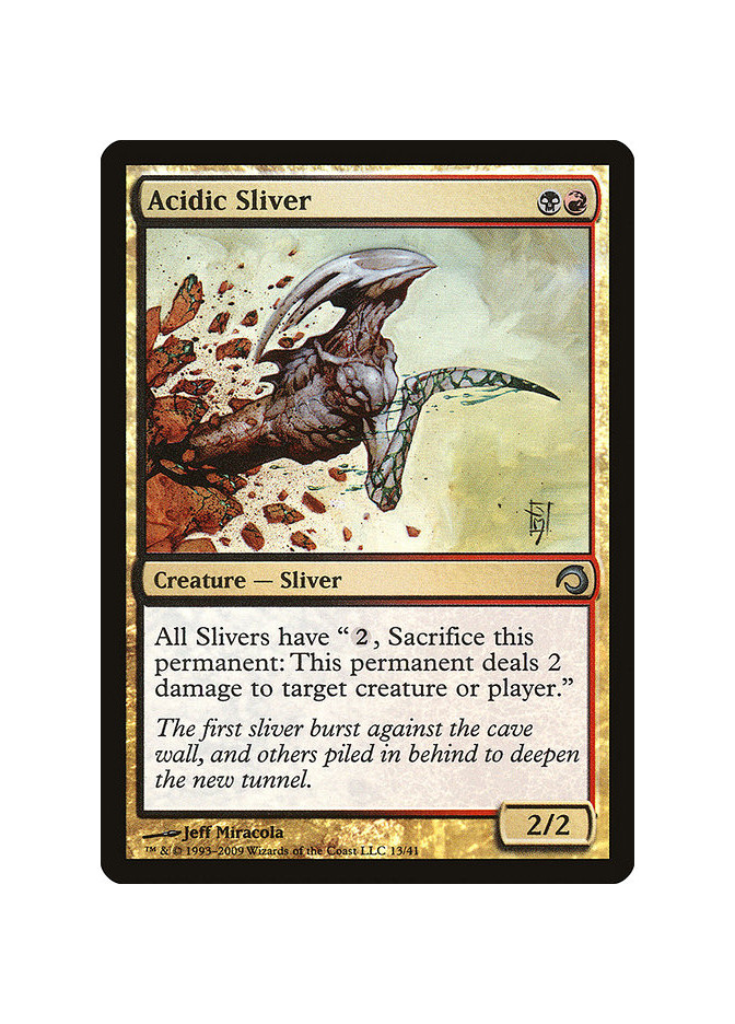 Acidic Sliver - Foil