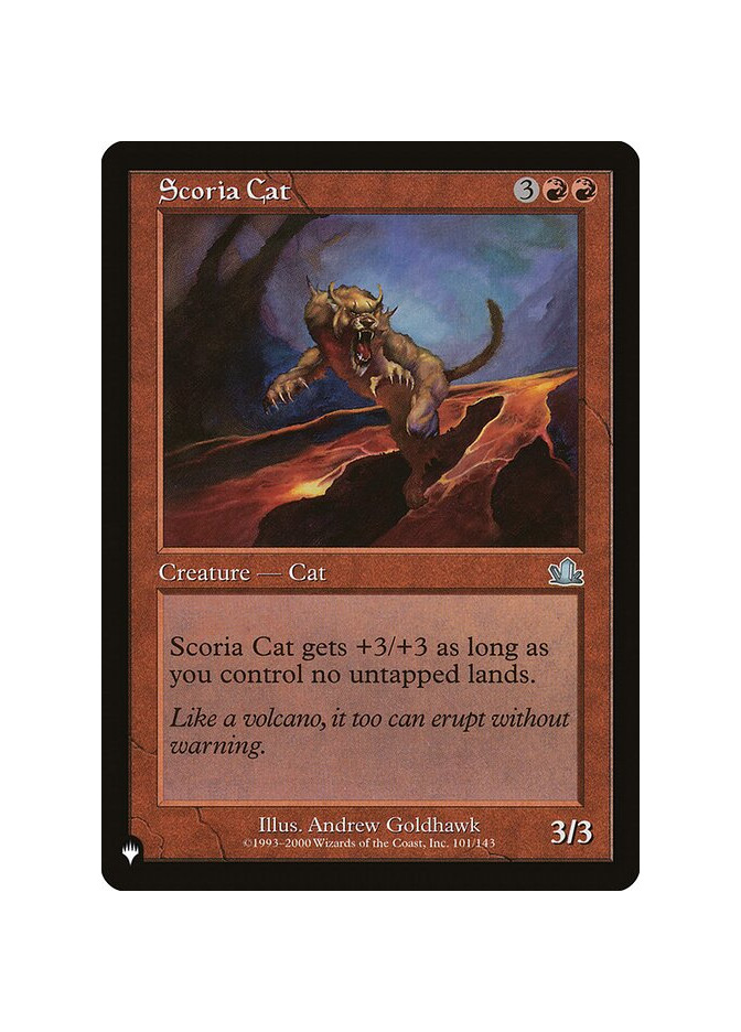 Scoria Cat