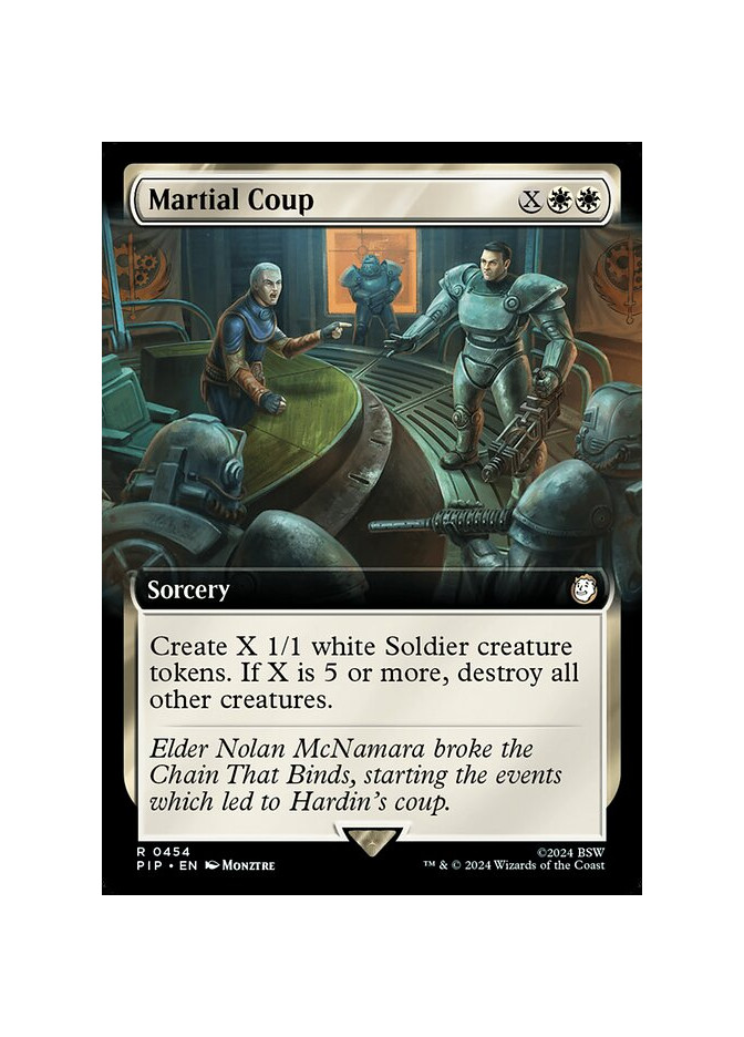 Martial Coup - Foil