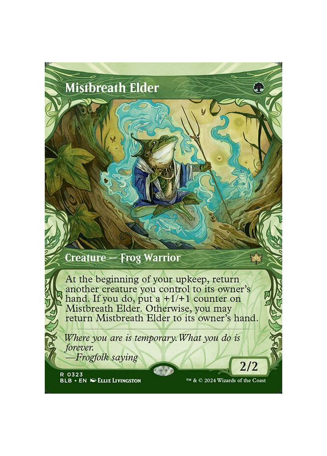 Mistbreath Elder - Foil