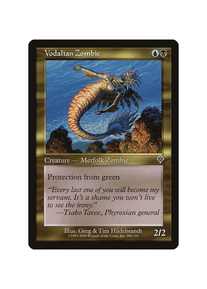 Vodalian Zombie - Foil