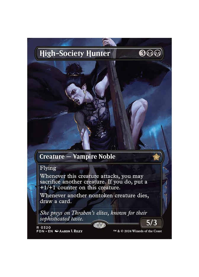 High-Society Hunter - Foil
